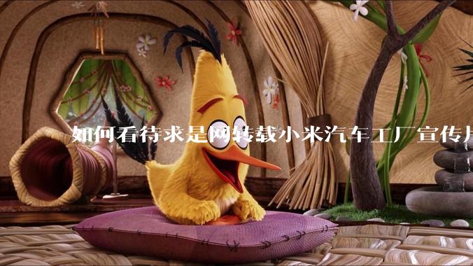如何看待求是网转载小米汽车工厂宣传片？