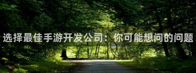 银河(galaxy)官网手机版下载：选择最佳手游开发公司：你